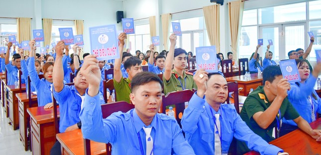 An Giang tổ chức đại hội điểm cấp huyện Hội Liên hiệp Thanh niên Việt Nam ảnh 3