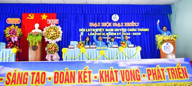 An Giang tổ chức đại hội điểm cấp huyện Hội Liên hiệp Thanh niên Việt Nam ảnh 2