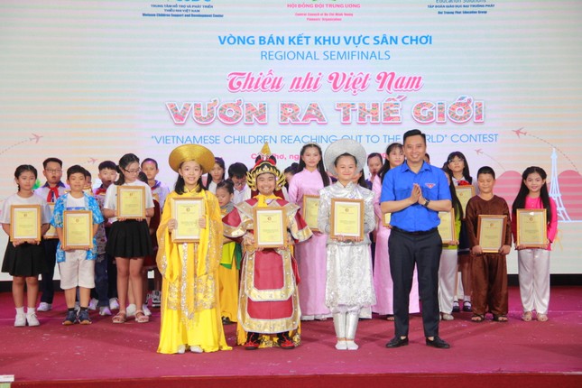 Học sinh Tiền Giang đoạt giải nhất sân chơi 'Thiếu nhi Việt Nam - Vươn ra thế giới' cấp khu vực ảnh 3