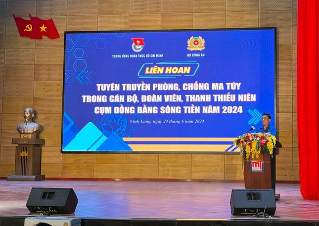 Tuyên truyền phòng, chống ma túy trong thanh thiếu niên cụm Đồng bằng sông Tiền ảnh 2