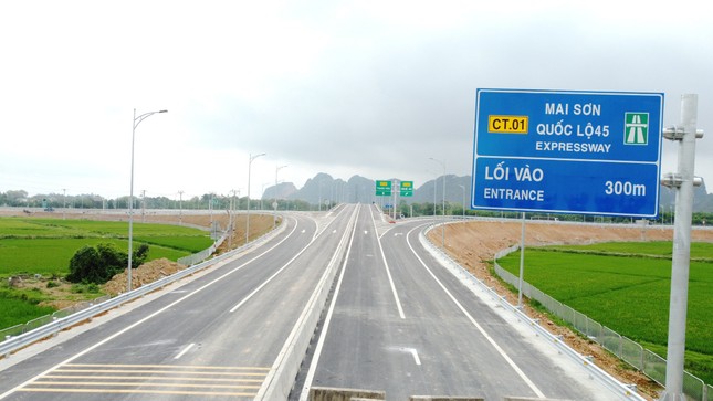 Two intersections on Mai Son Expressway - National Highway 45 will operate from April 19, photo 5