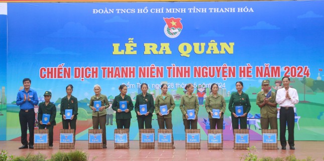 Thanh Hóa ra quân Chiến dịch thanh niên tình nguyện hè 2024 ảnh 2