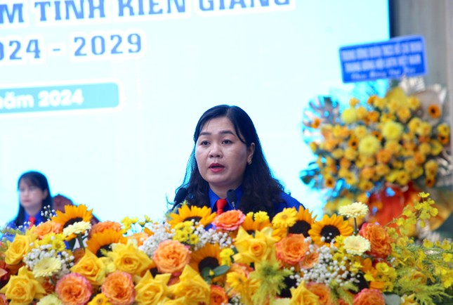 Chị Thị Phương Hồng tái đắc cử Chủ tịch Hội LHTN tỉnh Kiên Giang nhiệm kỳ 2024 – 2029 ảnh 2