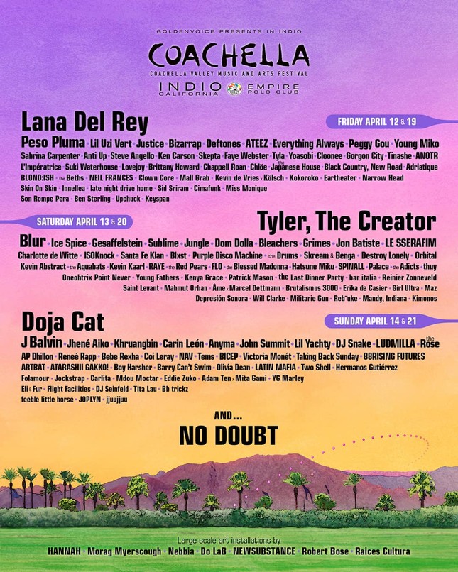 Rộ tin Taylor Swift sẽ tham gia trình diễn cùng Lana Del Rey tại Coachella 2024 ảnh 1