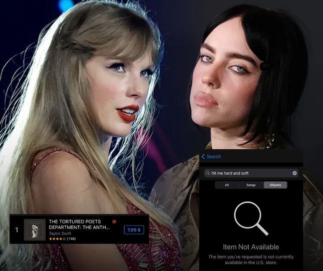 Billie Eilish "kicked" Taylor Swift while the two were competing on the charts? photo 3