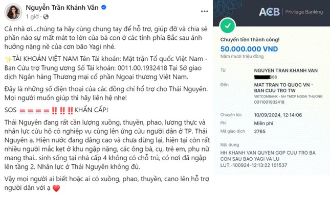 Các nghệ sĩ tích cực ủng hộ khắc phục hậu quả bão lũ cùng người dân miền Bắc ảnh 9