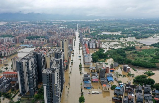 Nước sông ở Quảng Đông lên cao nhất trong 50 năm- Ảnh 4.