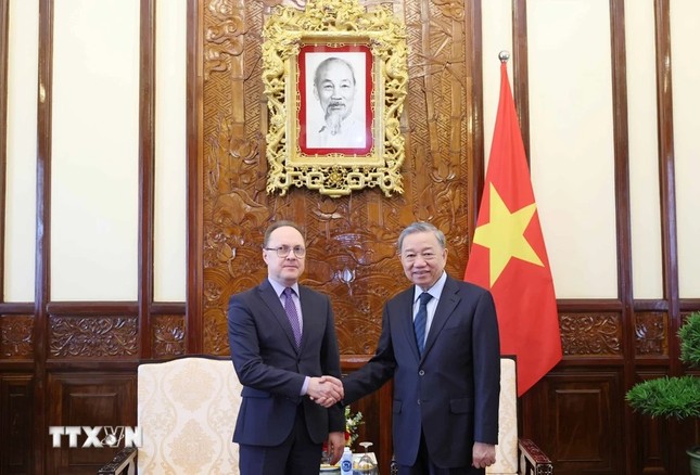 Chủ tịch nước Tô Lâm tiếp Đại sứ Liên bang Nga tại Việt Nam ảnh 2