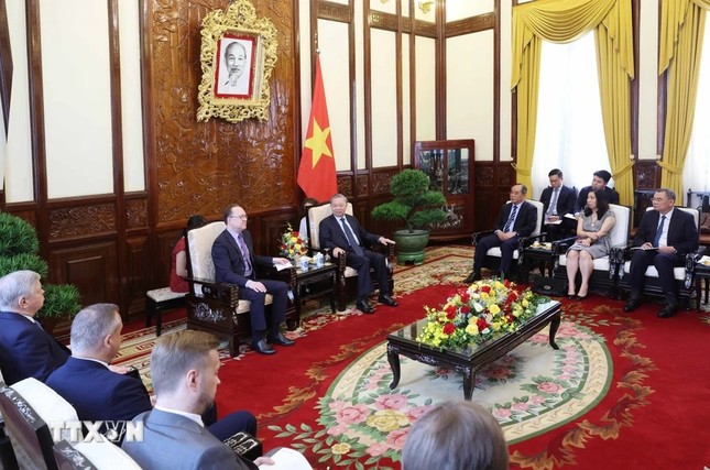 Chủ tịch nước Tô Lâm tiếp Đại sứ Liên bang Nga tại Việt Nam ảnh 5