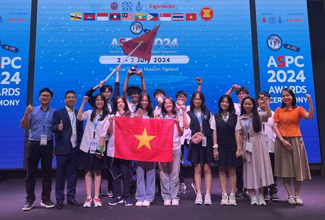 Việt Nam giành thành tích cao tại Cuộc thi Dự án Khoa học ASEAN lần thứ 10 ảnh 2