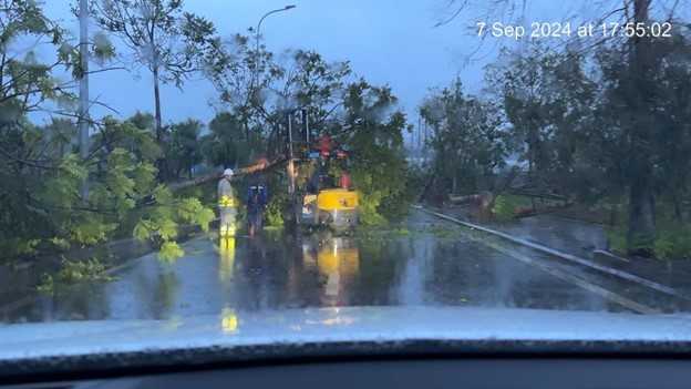 Tình hình 4 sân bay khi siêu bão YAGI 'quét' qua ảnh 2