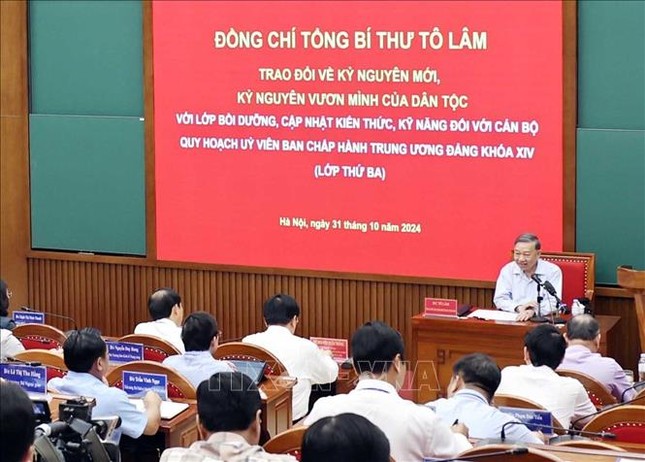 Nội dung chuyên đề của Tổng Bí thư Tô Lâm về kỷ nguyên mới, kỷ nguyên vươn mình của dân tộc ảnh 1