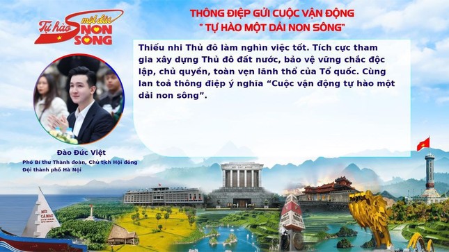  Thủ lĩnh thanh niên Thủ đô gửi thông điệp hưởng ứng Cuộc vận động 'Tự hào một dải non sông' ảnh 5
