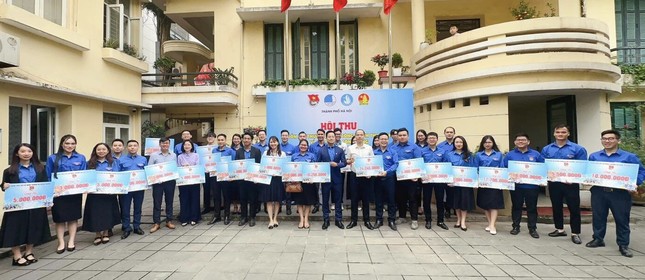 106 cơ sở Đoàn của Thủ đô chung tay ủng hộ Quỹ vì biển, đảo Việt Nam ảnh 4