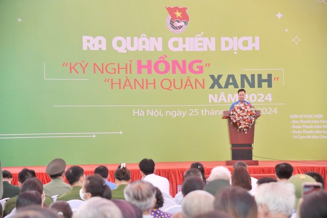 Hà Nội ra quân Chiến dịch Kỳ nghỉ hồng, Hành quân xanh ảnh 1