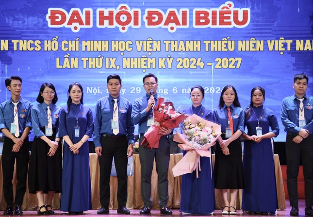 Anh Trương Khải Minh làm Bí thư Đoàn Học viện Thanh thiếu niên Việt Nam khoá IX ảnh 6