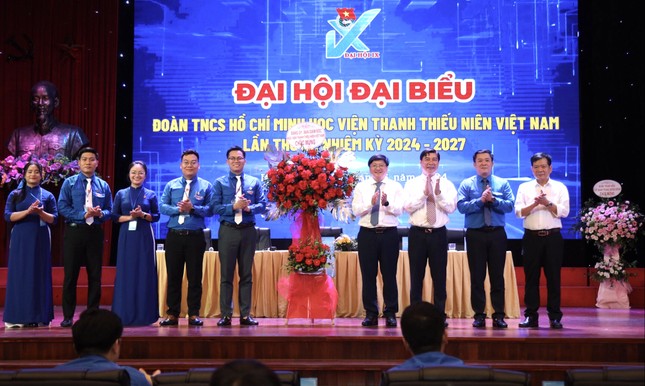 Anh Trương Khải Minh làm Bí thư Đoàn Học viện Thanh thiếu niên Việt Nam khoá IX ảnh 1