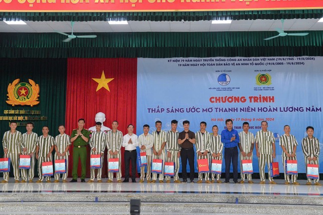 NSND Xuân Bắc giao lưu với các phạm nhân tại trại giam Thanh Xuân ảnh 2