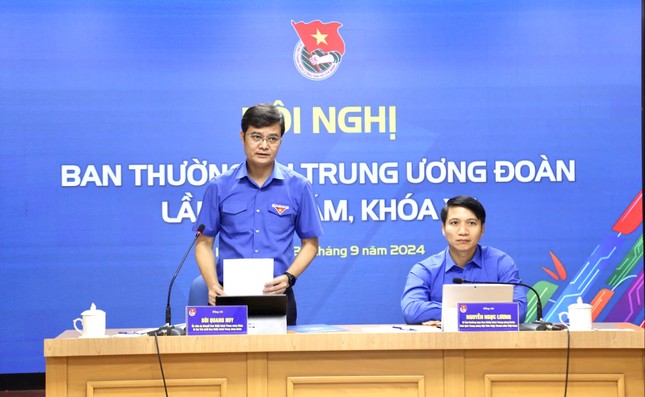 Khai mạc Hội nghị Ban Thường vụ T.Ư Đoàn lần thứ 8, khoá XII ảnh 1