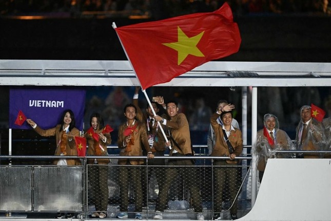 Hình ảnh ấn tượng tại lễ khai mạc Olympic Paris đặc biệt nhất lịch sử ảnh 3