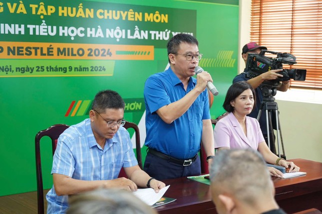 Giải bóng rổ học sinh tiểu học Hà Nội thu hút 100 đội tranh tài ảnh 1