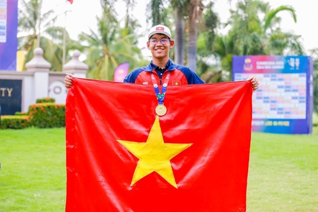 HCV SEA Games Lê Khánh Hưng gia nhập đội tuyển golf hàng đầu nước Mỹ ảnh 1