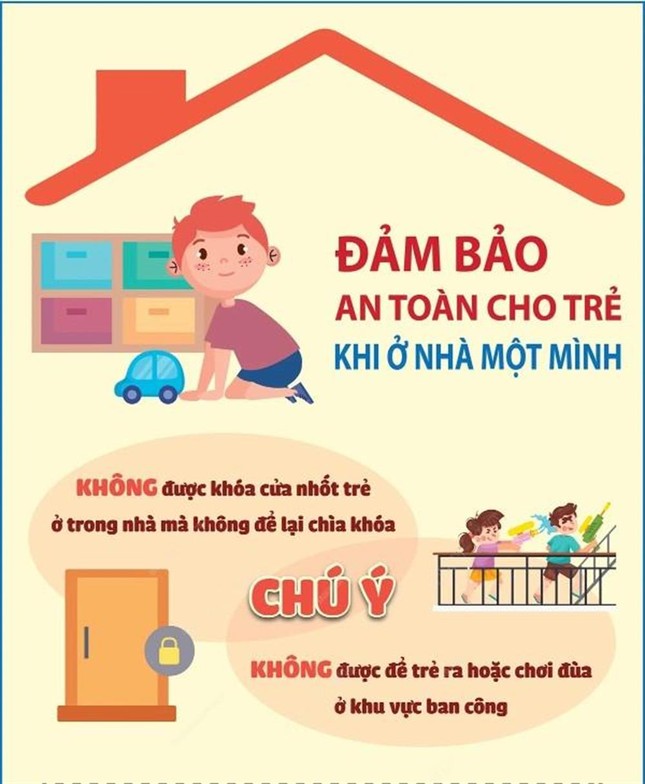 Cảnh sát khuyến cáo không 'nhốt' trẻ ở nhà mà không để lại chìa khóa ảnh 1