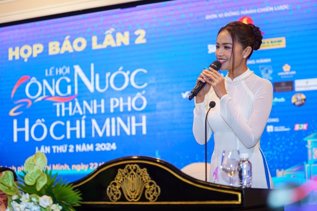 Hoa hậu Ngọc Châu, Xuân Hạnh là Đại sứ truyền thông của Lễ hội Sông nước TP.HCM ảnh 3