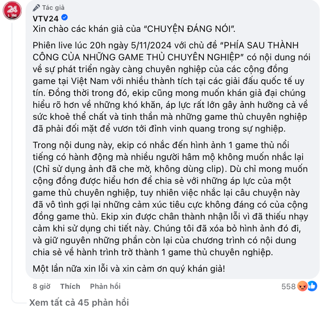 Dân mạng tranh cãi khi VTV24 dùng hình ảnh gây sốc của Faker, nhà đài xin lỗi ảnh 3