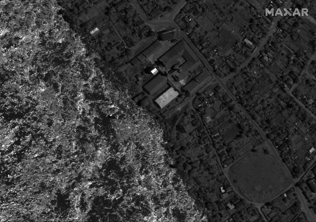 Hình ảnh vệ tinh hé lộ hậu quả thảm khốc từ vụ vỡ đập ở Kherson ảnh 6