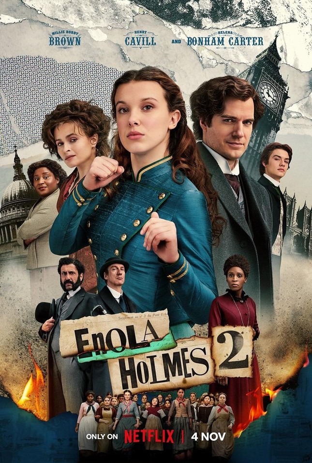 “Enola Holmes 2” returns to the world: Unlucky start-up, will love life be bumpy? photo 1