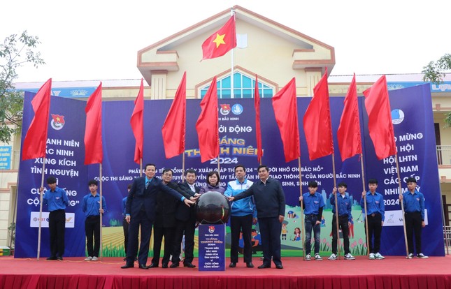 Bắc Ninh thành lập 6 đội hình tình nguyện trong Tháng Thanh niên ảnh 1