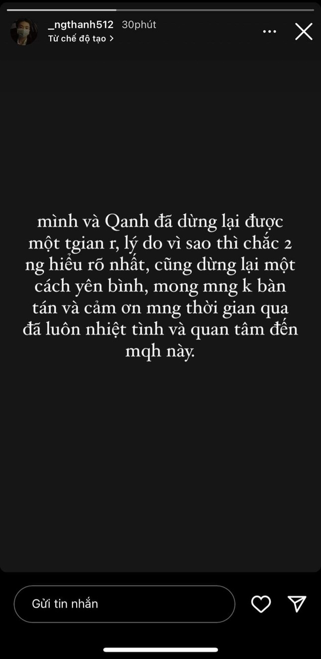 Cặp đôi TikToker Quỳnh Anh - Nguyễn Thành đường ai nấy đi, netizen không khỏi tiếc nuối ảnh 5