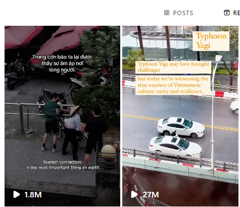 Sự đoàn kết của người Việt trong cơn bão Yagi gây ấn tượng với bạn bè quốc tế