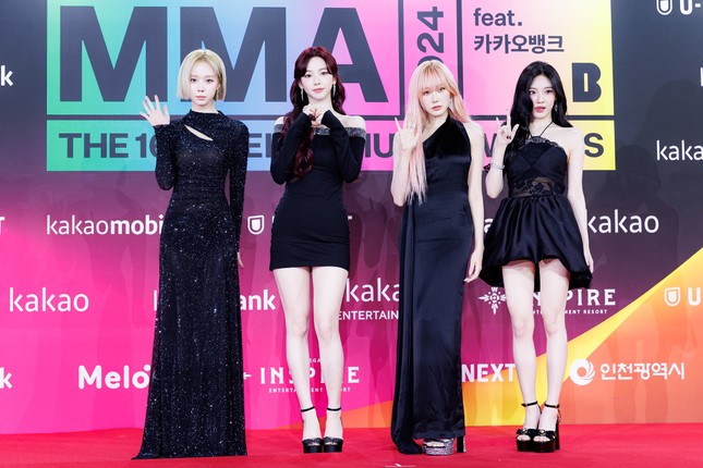 MMA 2024: (G)I-DLE bật khóc nhận Daesang, aespa đại thắng "không để lại vụn" ảnh 1