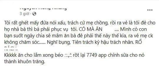 Sau nhiều lần có phát ngôn ồn ào, bà xã Xuân Bắc tiếp tục đưa ra quan điểm gây tranh cãi ảnh 2