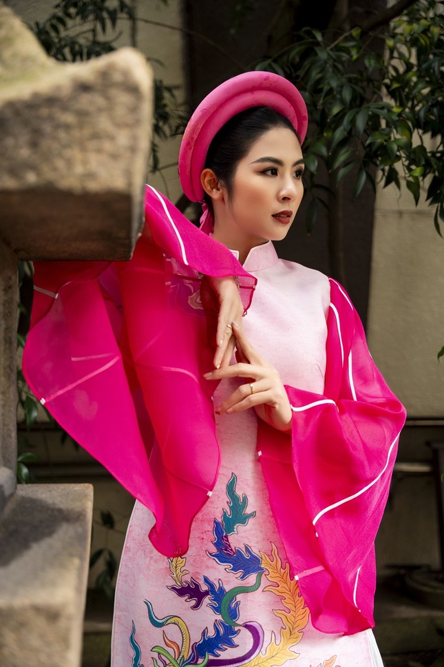 Để quảng bá văn hóa Việt Nam, Hoa hậu Ngọc Hân chấp nhận làm điều này trong cái rét 2 độ C ảnh 6