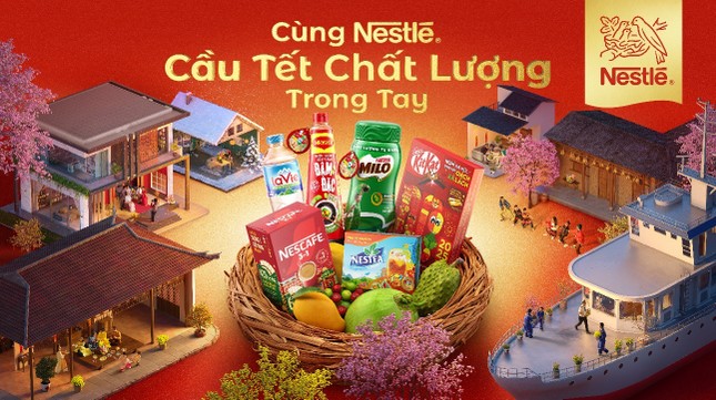 Nestlé khởi động chương trình “Cùng Nestlé, Cầu Tết chất lượng trong tay” ảnh 1