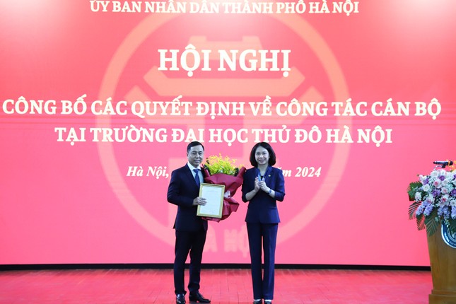 Trường Đại học Thủ đô Hà Nội có tân hiệu trưởng ảnh 2