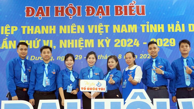 Anh Bùi Hải Bằng tái đắc cử Chủ tịch Hội LHTN Việt Nam tỉnh Hải Dương ảnh 2