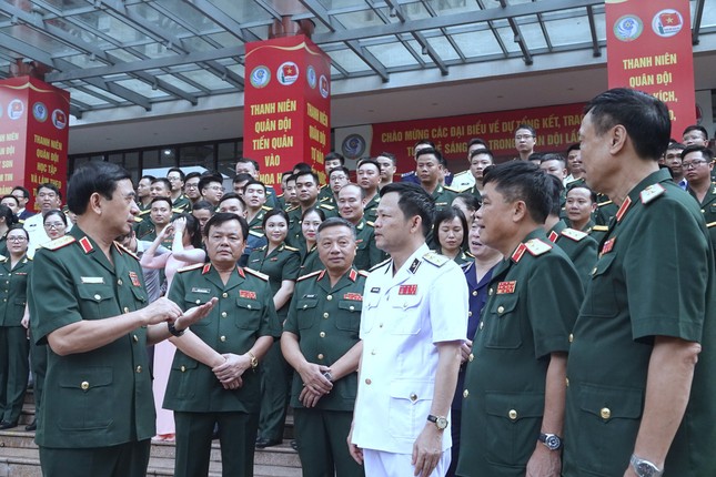 Đại tướng Phan Văn Giang: Thanh niên Quân đội thể hiện khát vọng chiếm lĩnh đỉnh cao khoa học ảnh 19