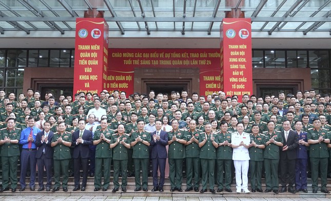 Đại tướng Phan Văn Giang: Thanh niên Quân đội thể hiện khát vọng chiếm lĩnh đỉnh cao khoa học ảnh 20