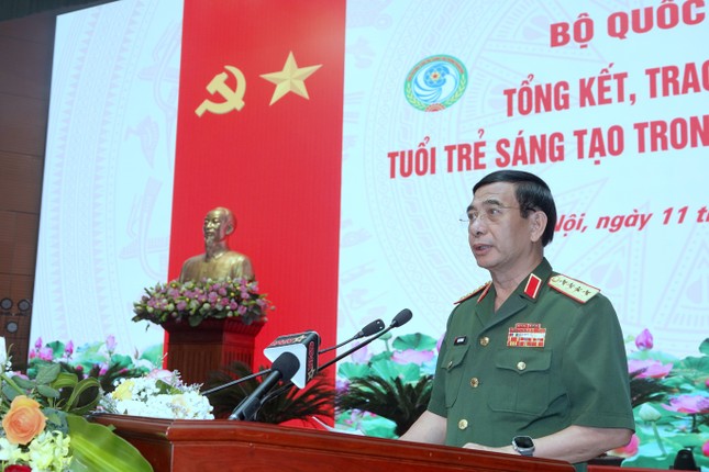 Đại tướng Phan Văn Giang: Thanh niên Quân đội thể hiện khát vọng chiếm lĩnh đỉnh cao khoa học ảnh 2