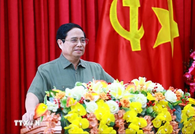 Thủ tướng Phạm Minh Chính làm việc với Ban Thường vụ Tỉnh ủy Đắk Lắk ảnh 2