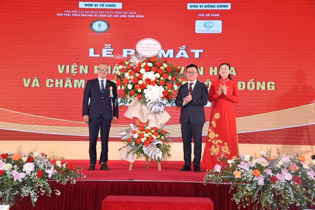 Ra mắt Viện Phát triển Văn hóa và Chăm sóc sức khỏe cộng đồng ảnh 1