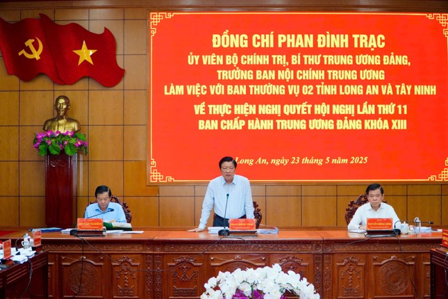 Tỉnh Tây Ninh sau sắp xếp có diện tích hơn 8.536 km2, dân số hơn 3,2 triệu người ảnh 1