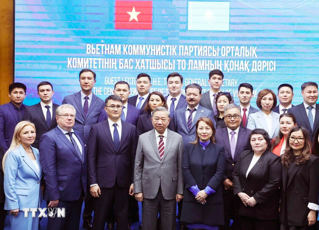 Tổng Bí thư Tô Lâm đề xuất thúc đẩy ‘5 kết nối’ Việt Nam - Kazakhstan ảnh 2