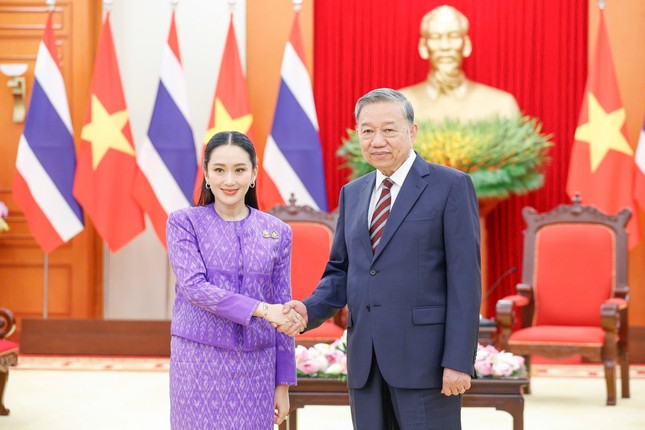 Thủ tướng Thái Lan hội kiến Tổng Bí thư Tô Lâm ảnh 1