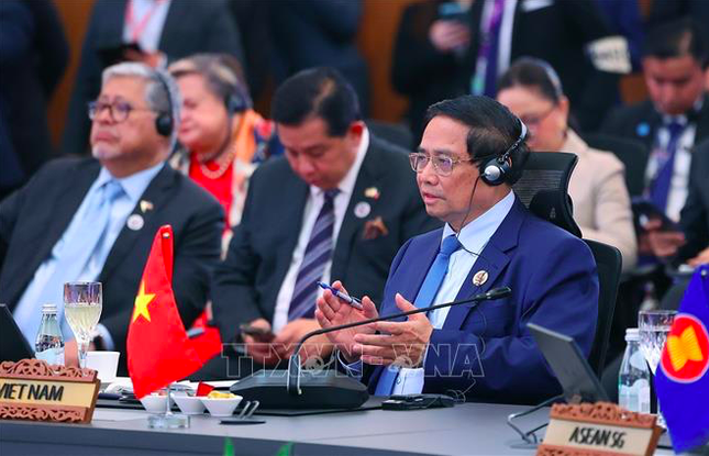 Thủ tướng Phạm Minh Chính đề xuất xây dựng Hiệp định thương mại tự do ASEAN - Trung Quốc - Vùng Vịnh ảnh 1