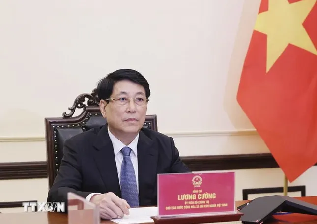 Chủ tịch nước Lương Cường điện đàm với tân Tổng thống Hàn Quốc Lee Jae Myung ảnh 1